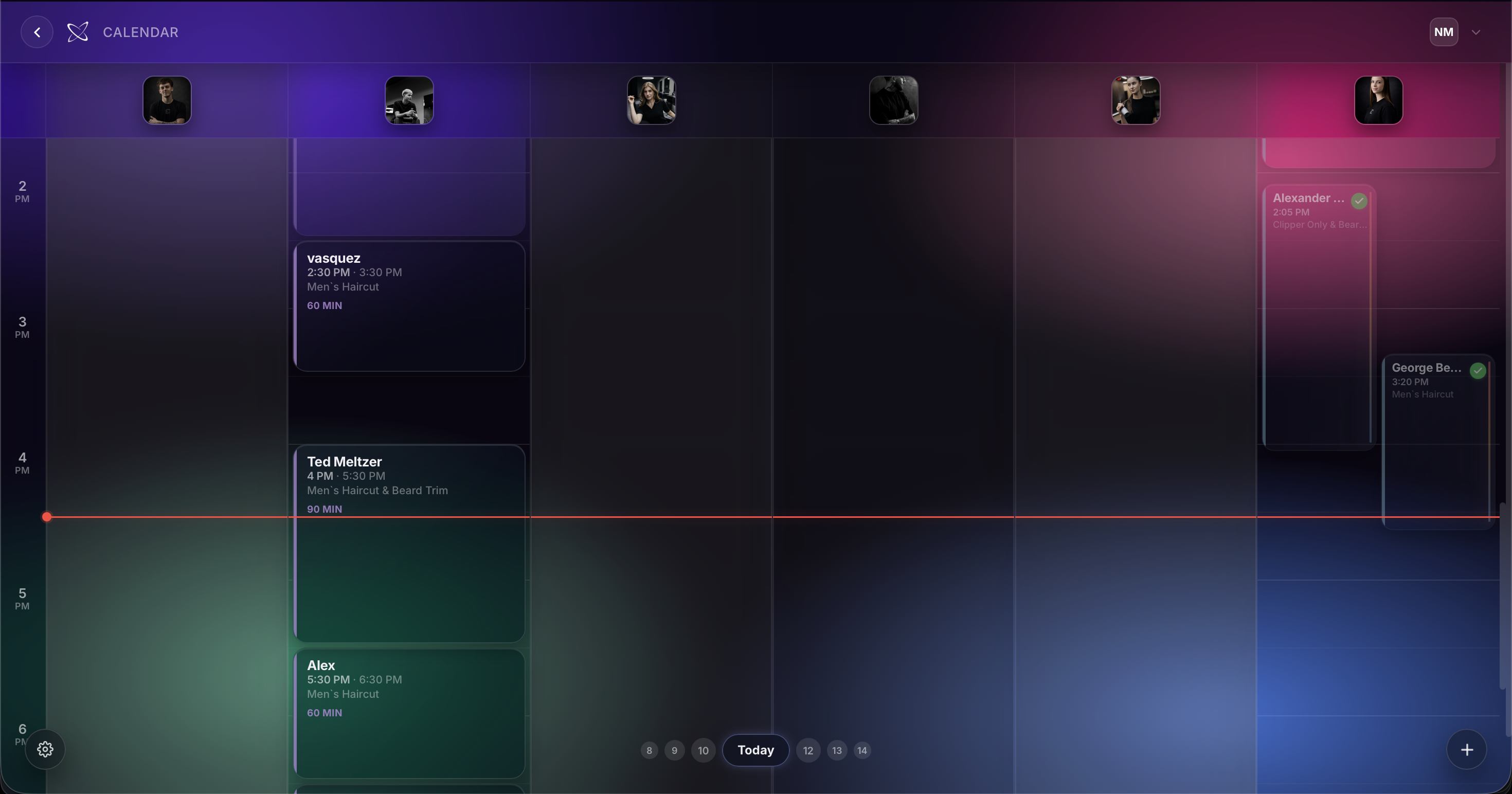 VuriumBook Calendar