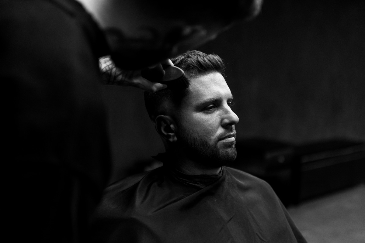 Element Barbershop website photography